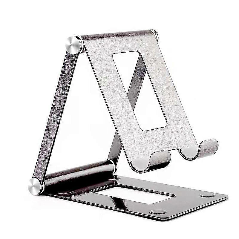 Desktop Stand for Phones, Free Your Hand, Adjustable, Compatible with Phones, Tablet Computer(Gray)