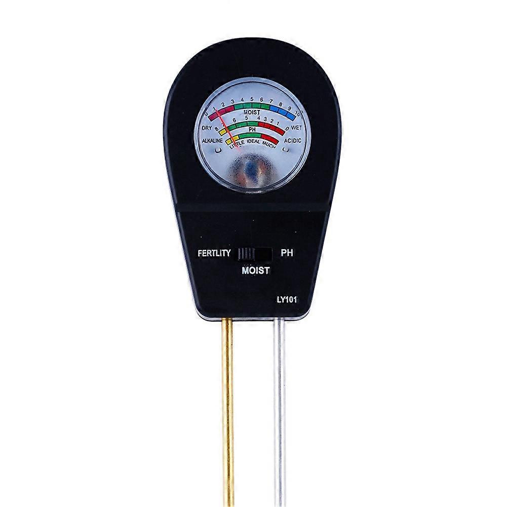 Soil Tester Soil Moisture Meter Soil Ph Tester Black