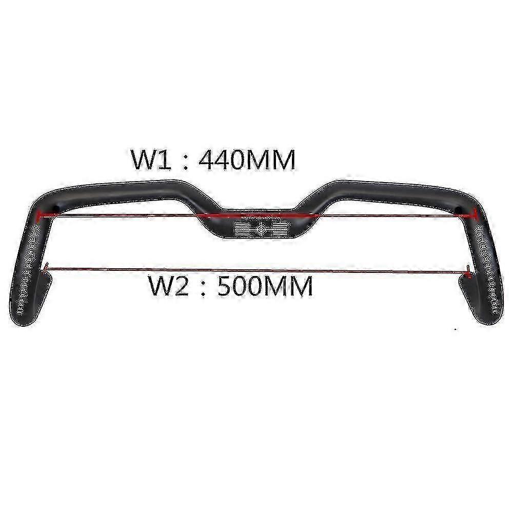 Di2 Gravel Carbon Bicycle Handlebar T1000 Aero Handlebar Ultra Light 40 42 44cm Drop Handlebar