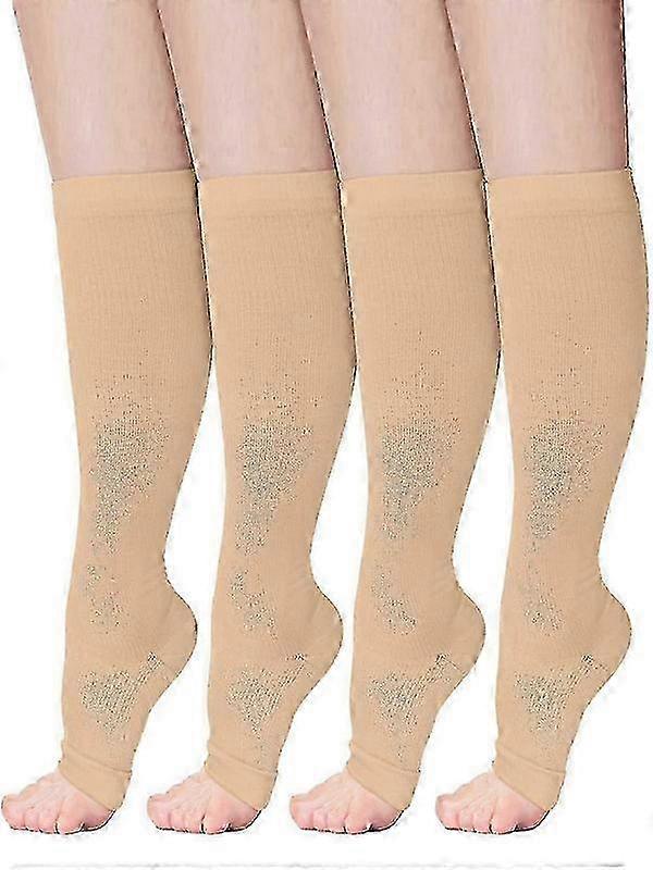 Soft Protective Sleeves for Sensitive Skin - 4 Pairs to Prevent Leg Tears and Bruises in Adults