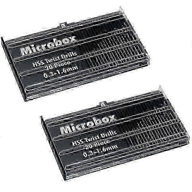 Mini Hand Drill Bit Set with High Speed Steel Twist Drill Bits for Woodworking, Micro HSS Drill Bit Set with Case, Suitable for Various Appl