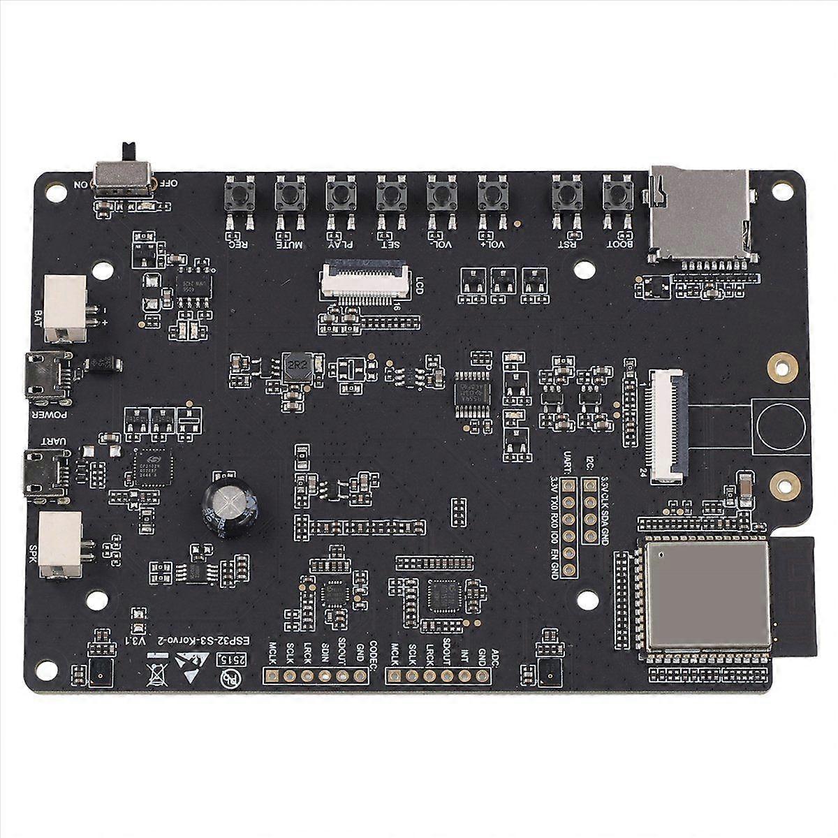 ESP32-S3--2 V3.1 DevelopmentBoard Dual-Microphone Array Integrated Peripherals Support JPEG Video S