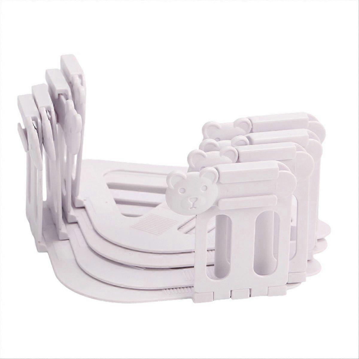 Lock Sheet Holder Set of 4 with Lock Strips, Heavy Duty Bed Sheet Fasteners for All Mattress Sizes,