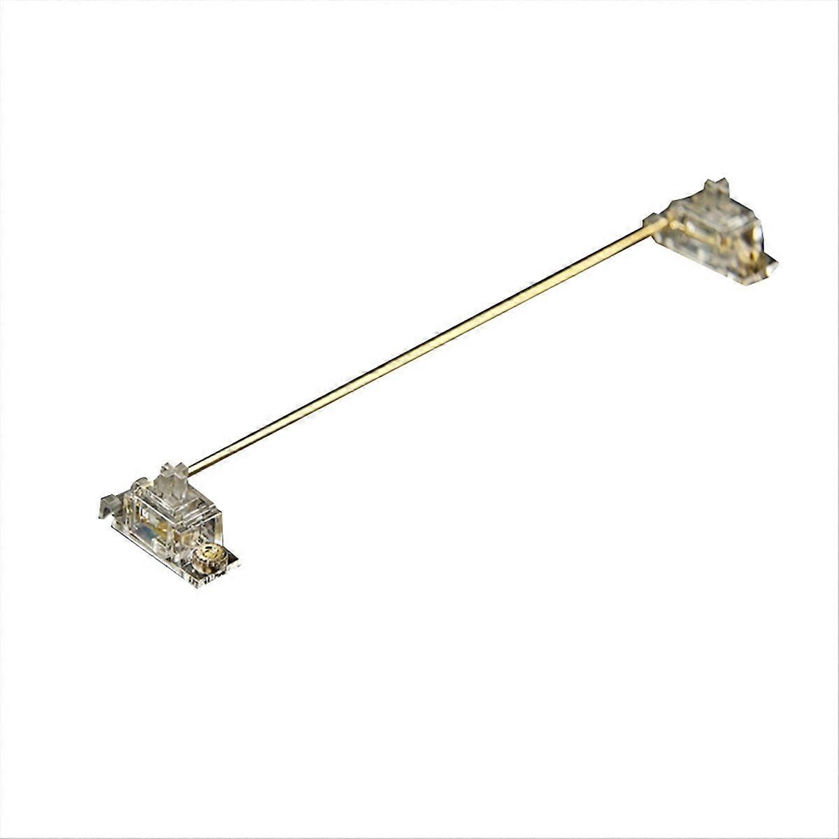 Transparent Gold Plated Plate Mounted Stabilizer PCB Mount Keyboard B