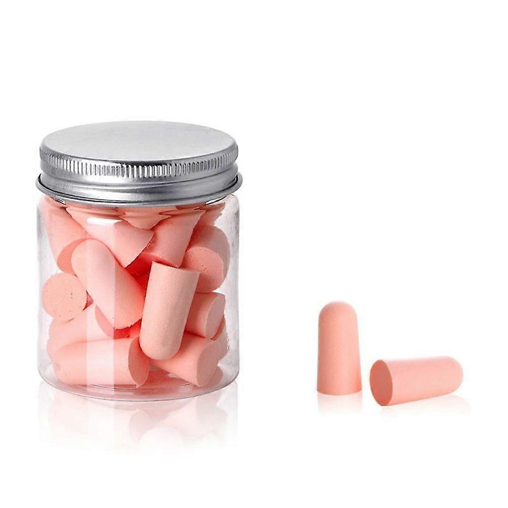 10/24/60/120PCS Soft Noise Reduction Earplugs Slow Rebound Hearing Protector  Unisex