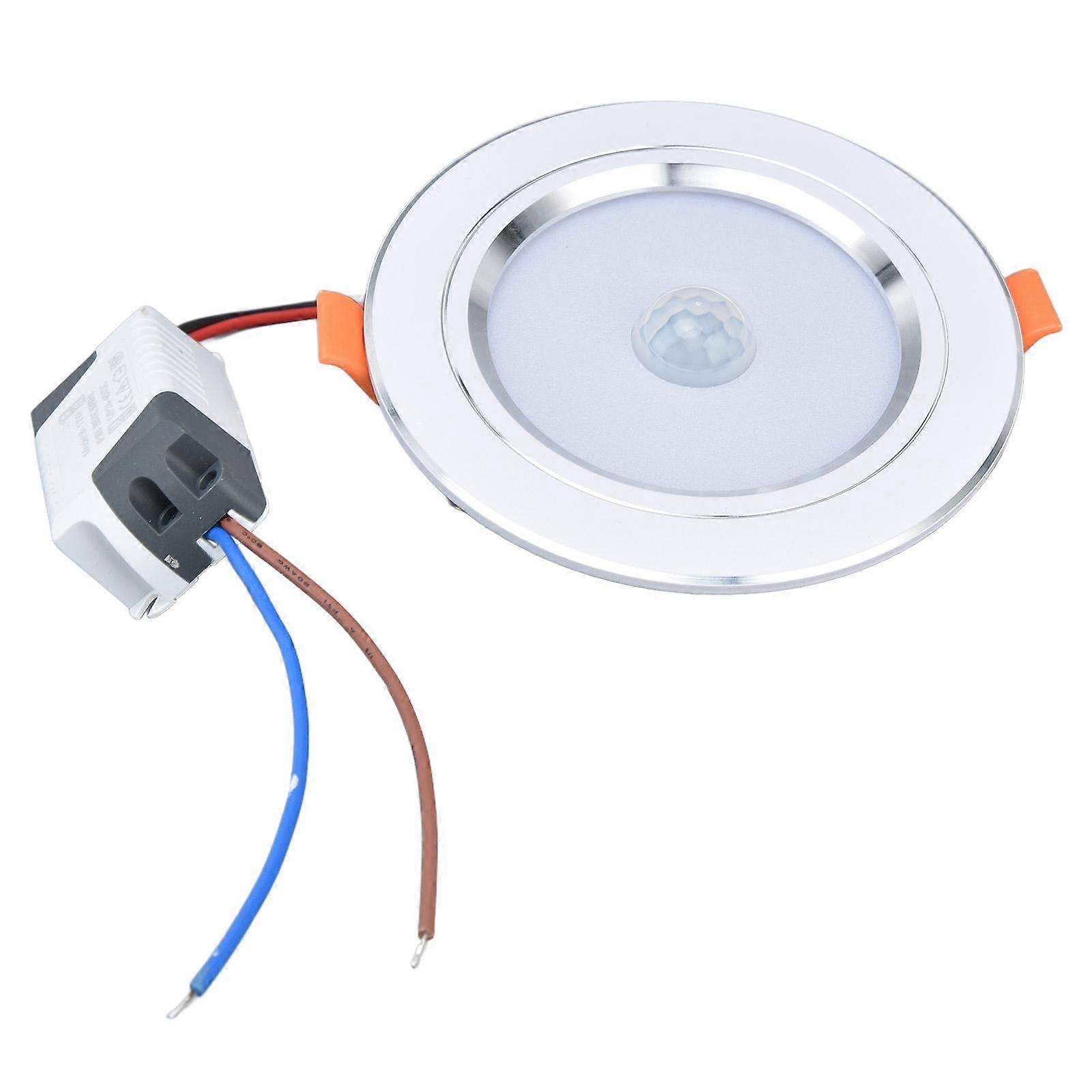 9W LED Flush Mount Ceiling Light Infrared Body Sensing Modern Dimmable LED Ceiling Lamp for