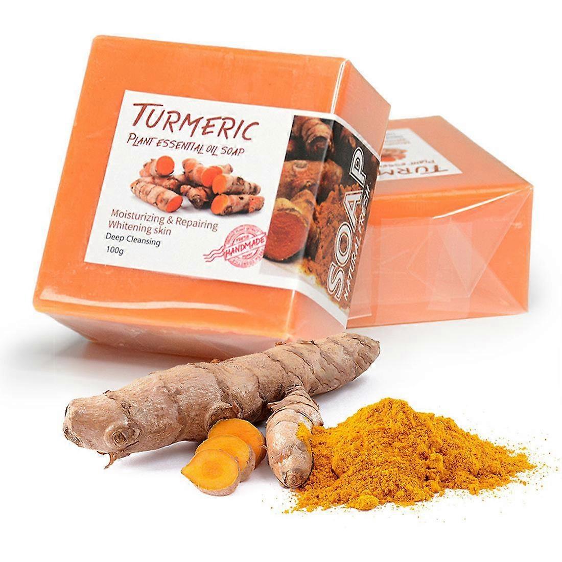 Turmeric Soap Essential Oil Soap Hand Soap Refreshing Cleansing Turmeric Soap