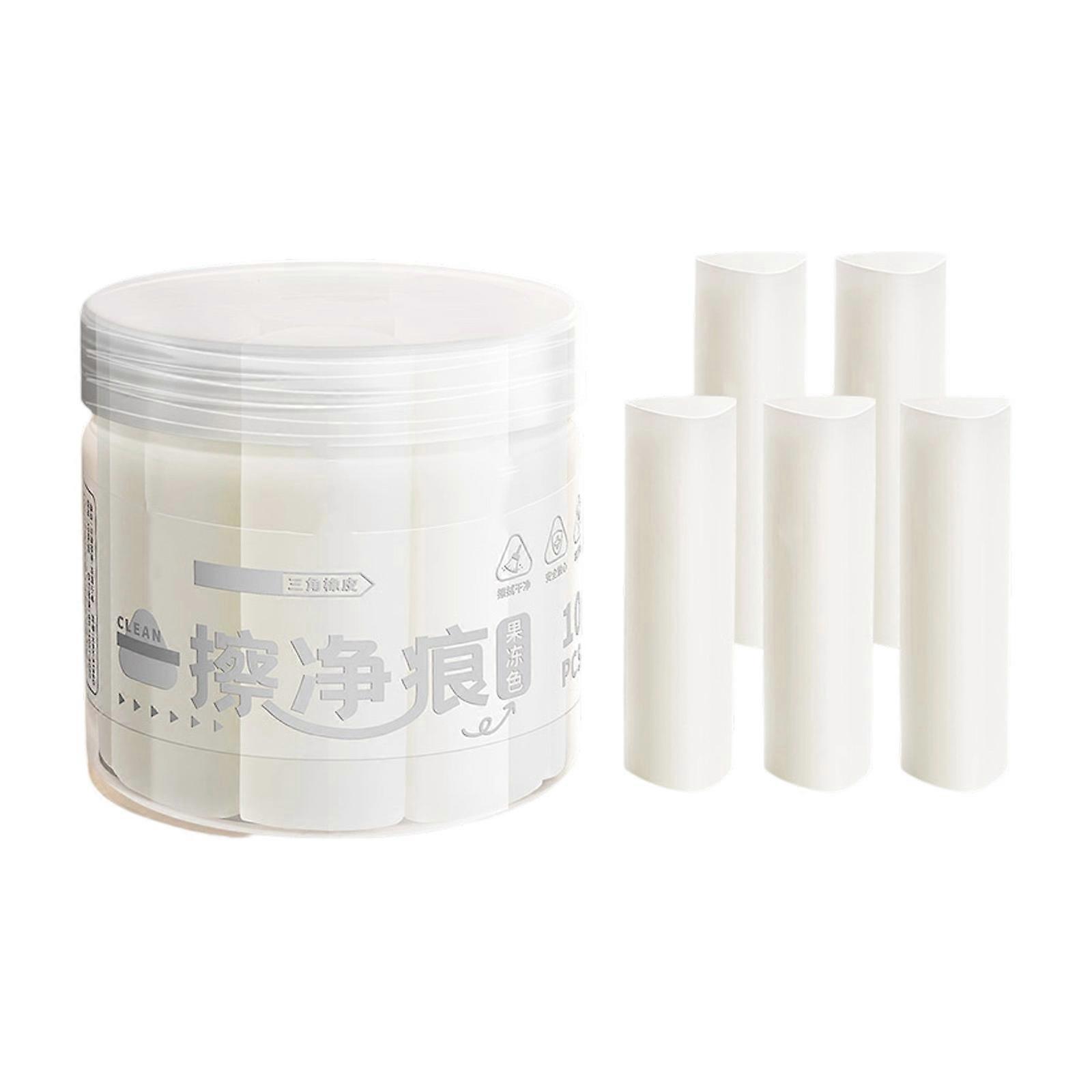 Bulk Pack Of 10 Geometric Erasers Advanced Debris Collection System Safe For Artists Writers  w