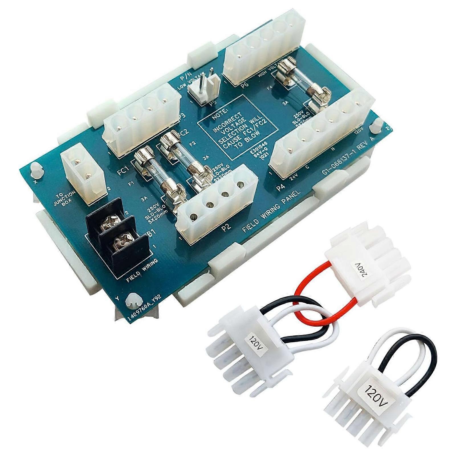 Heat Resistant Wiring Panel Replacement Kit for Universal H Series Pool Heaters H150 to H500 Multicolor
