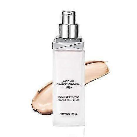 Magic Skin Changing Foundation, Color Changing Foundation för äldre kvinnor, Skin Changing Foundation