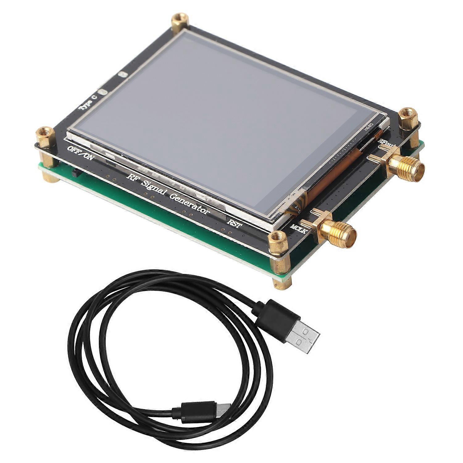 Signal Generator Full Touch Screen RF Sweep Frequency PC Control with Data Cable ADF4350/ ADF4351/ A