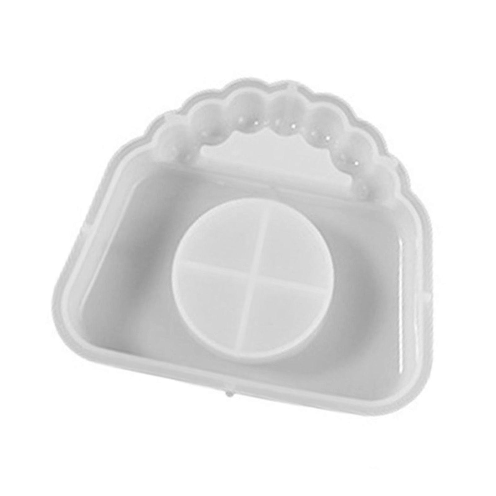 Home Decoration Multipurpose Birdhouse Clock Sturdy Silicone Mold Accessory for Crafting Projects Daily Casual Use Multicolor