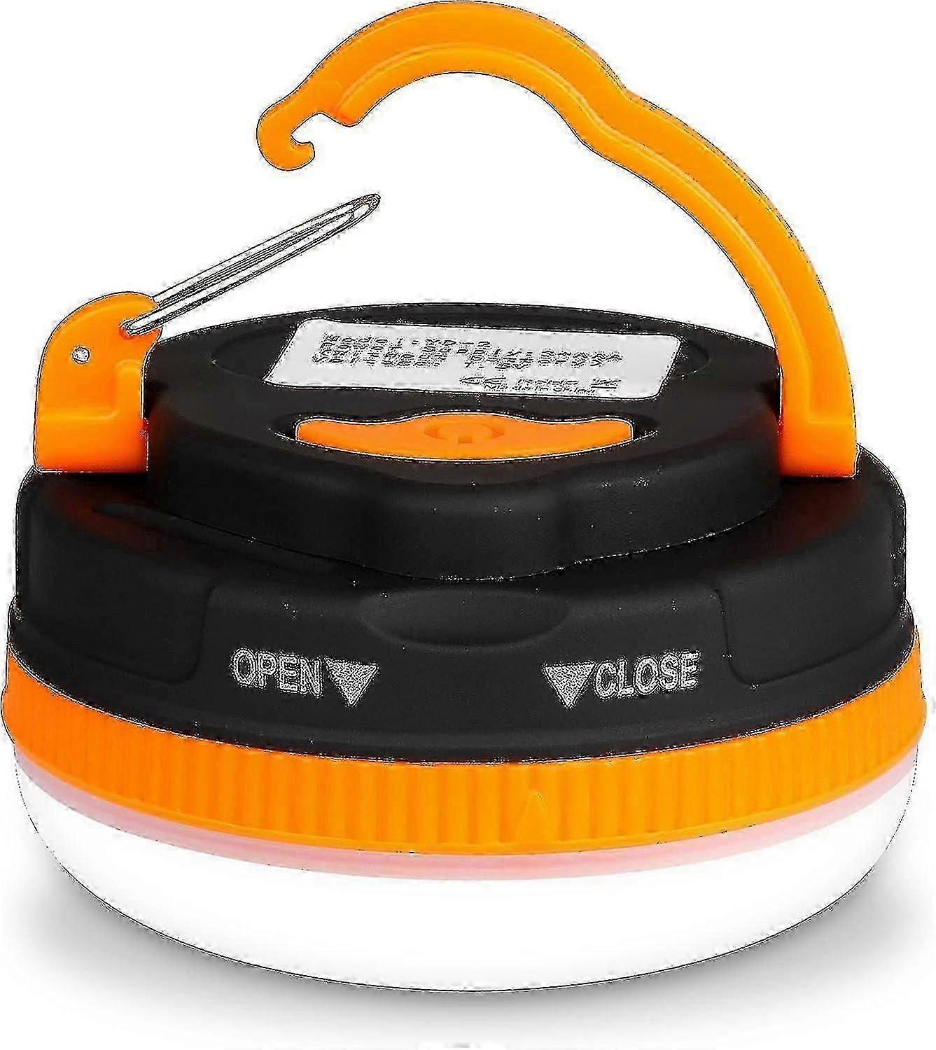 Portable Led Camping Tent Light With 5 Modes And Hook