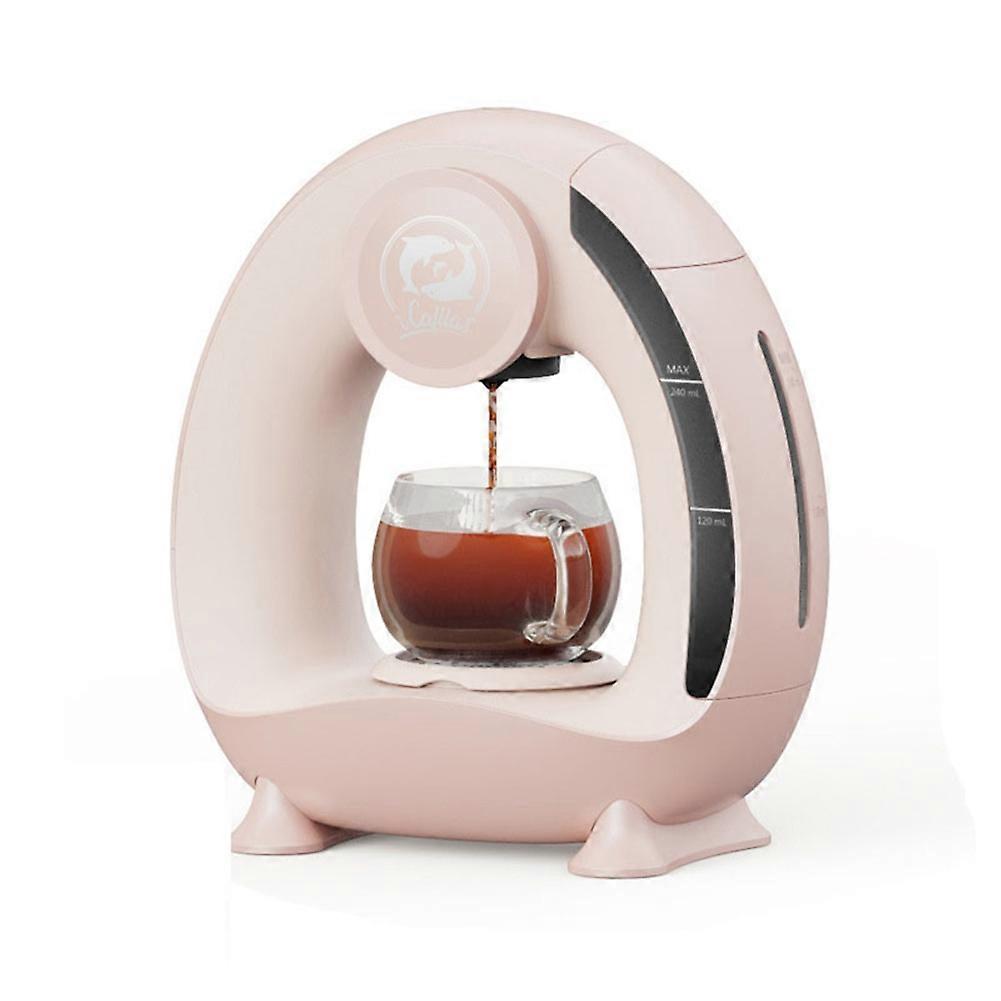 ICafilas Multiple Capsule Coffee Machine Automatic Drip Coffee Maker Compatible with K-Cup Pod Coffee Coffeeware US PLUG,C