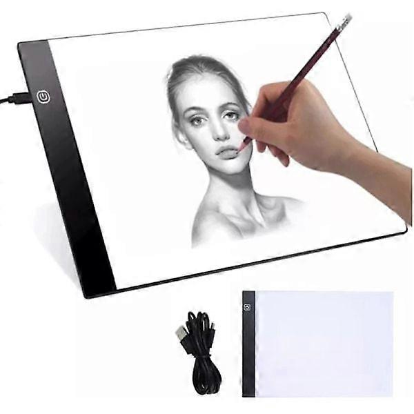 A4LED copy table drawing table desk animation sketch carbon copy drawing - with scale panel