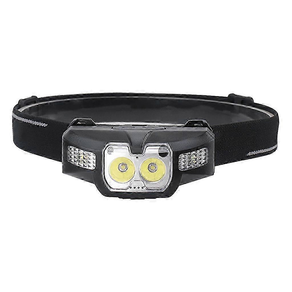 Waterproof XPG LED Headlamp COB Work Light RED WHITE Headlight 18650 Battery