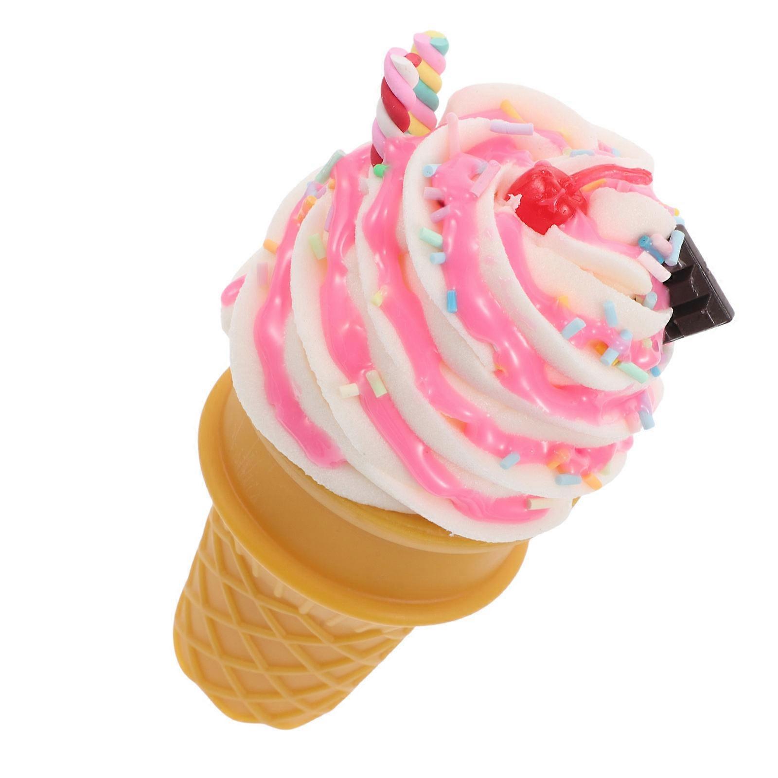 Ice Cream Toy Plastic Ice Cream Cone for Display