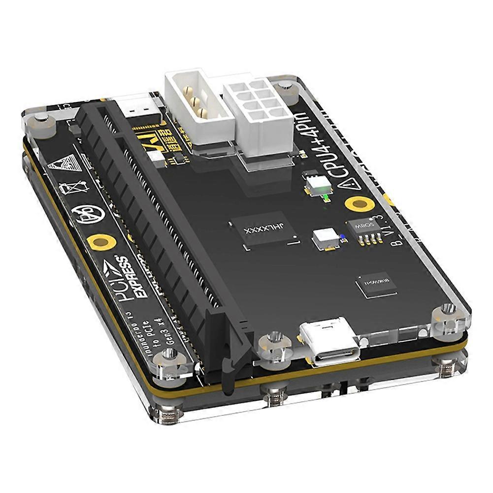 For Easy Jun Thunderbolt3/4 Notebook Graphics Docking Station Multi-Functional Convenient Graphics Docking Station,A