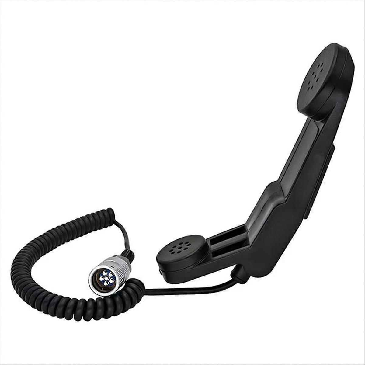 H-250 Radio Handset 6-Pin Handheld Speaker Mic for PRC-152 PRC-148