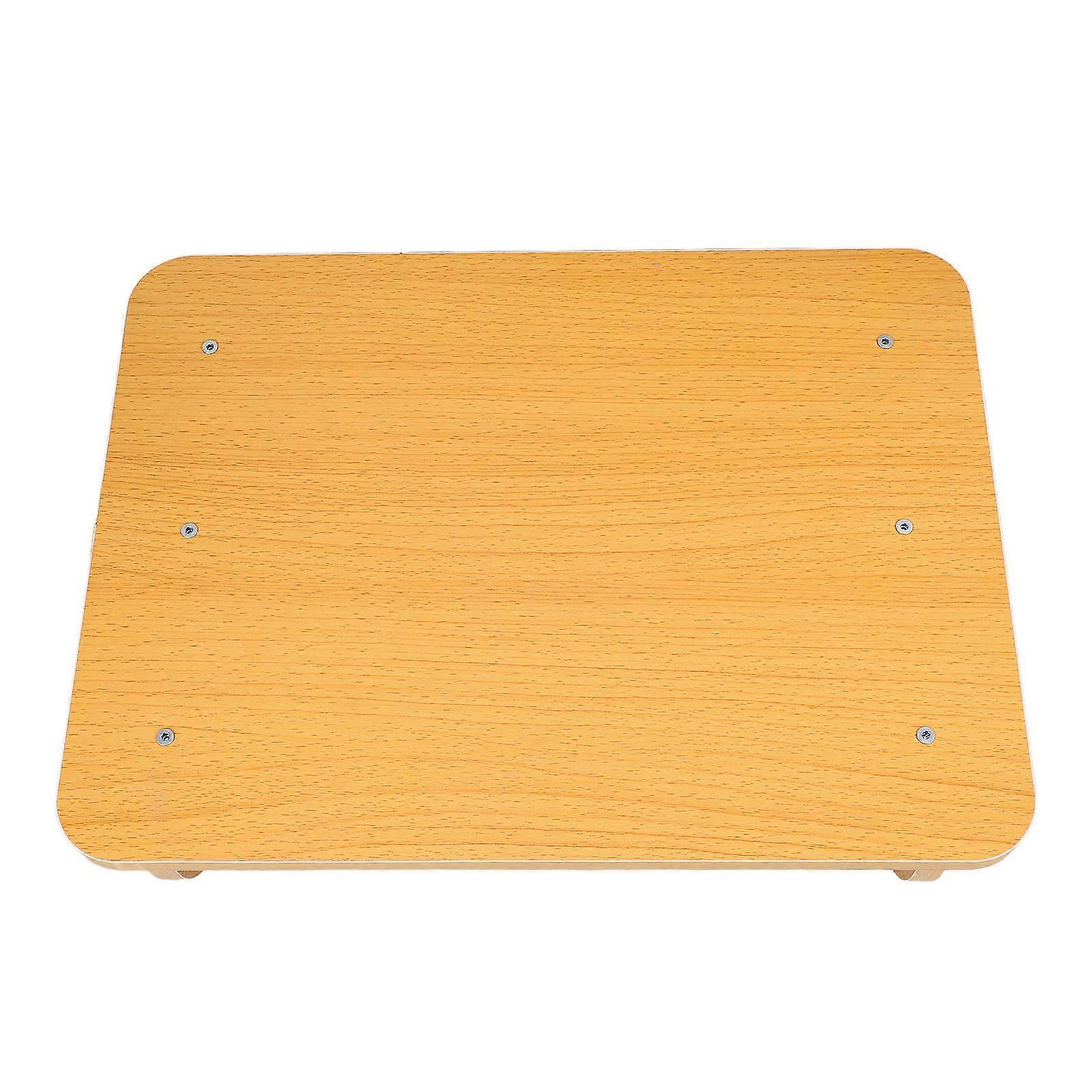 Foot Resting Stool Foot Stool for Office Use Beige Density Board