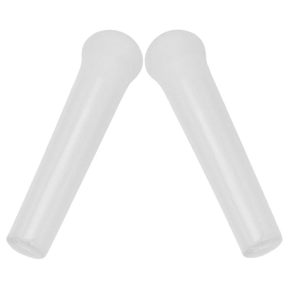 Ceramic Pestle Grinding Tool for Kitchen Use 2Pcs White Practical Masher