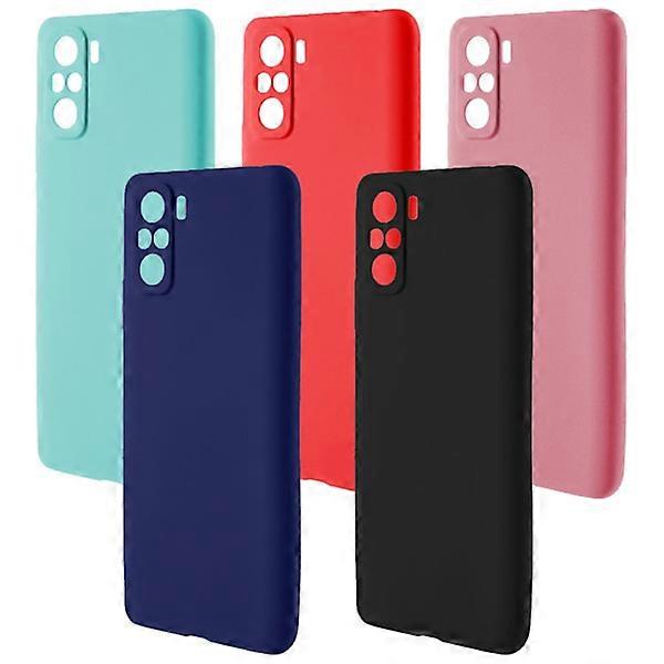 SKALO compatible with Xiaomi Mi 11i/Poco F3 Ultra-thin TPU Case - More Colors Turquoise