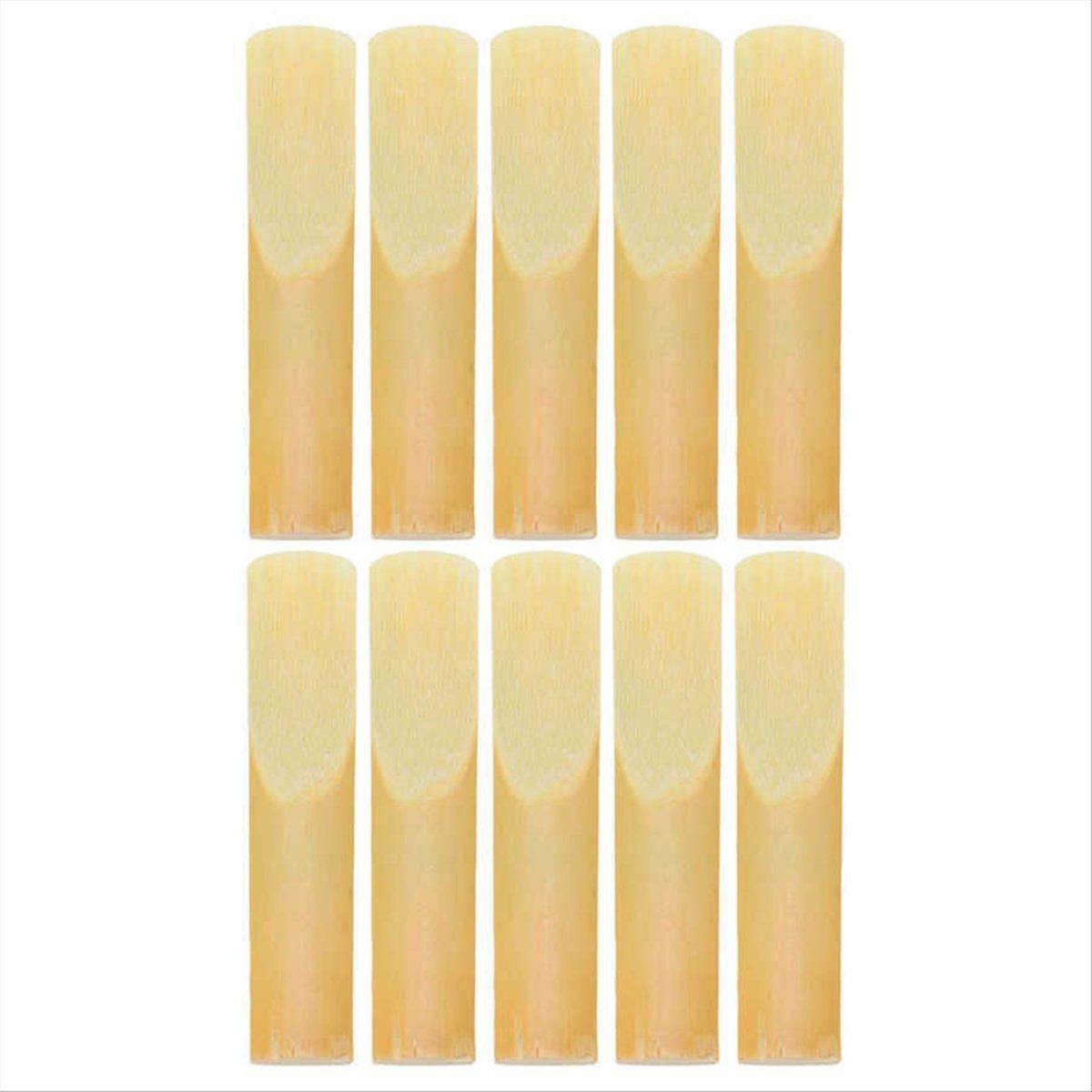 10pcs Clarinet Set with Transparent Case Available in Strengths 3.0 for Every Clarinetist