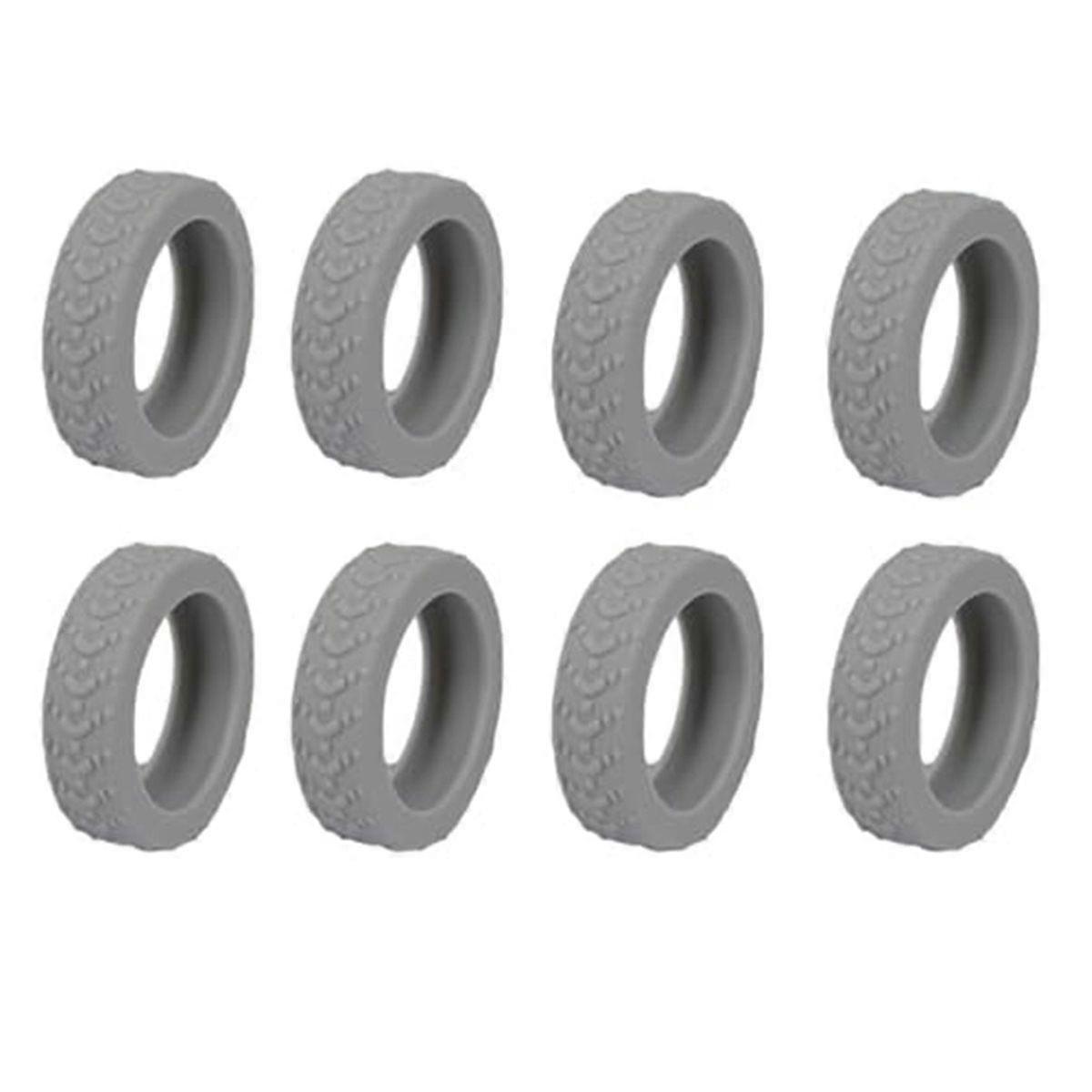 8pcs Suitcase Wheel Protector, Silent Silicone Wheel Protector, Universal Wheel Replacement Accessor