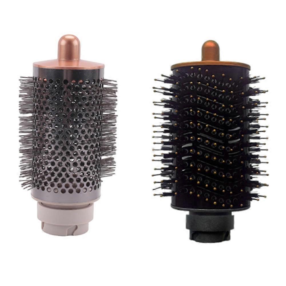 Round Brush&Smoothing Comb Nozzle Attachment for Shark FlexStyle Blow Dryers Attachment Round Volumizing Brush Styling A
