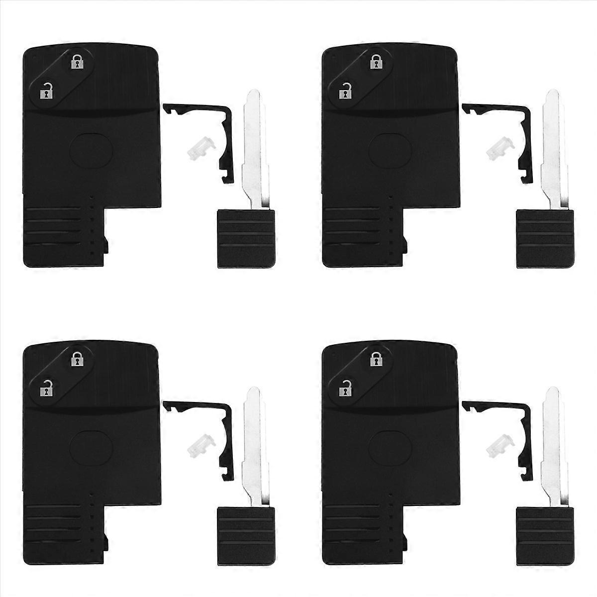 2 Button Smart Card Remote Key Shell Case for 5 6 -7 -9 RX8