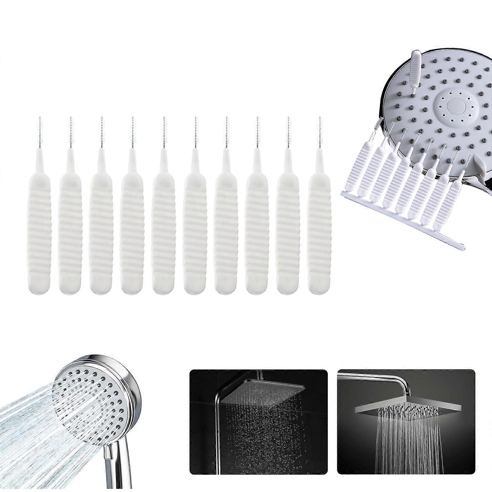 Shower Head Cleaning Brush Set 30pcs for Small Hole Clog Removal and Restoring Water Flow