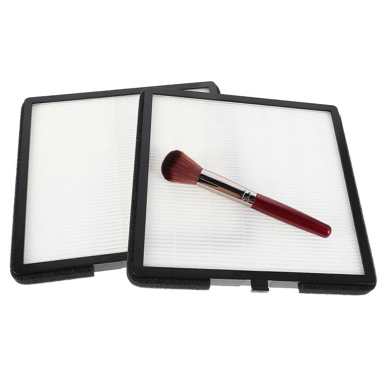 Nail Dust Collector Filter for Manicure Use 2Pcs with Brush Included