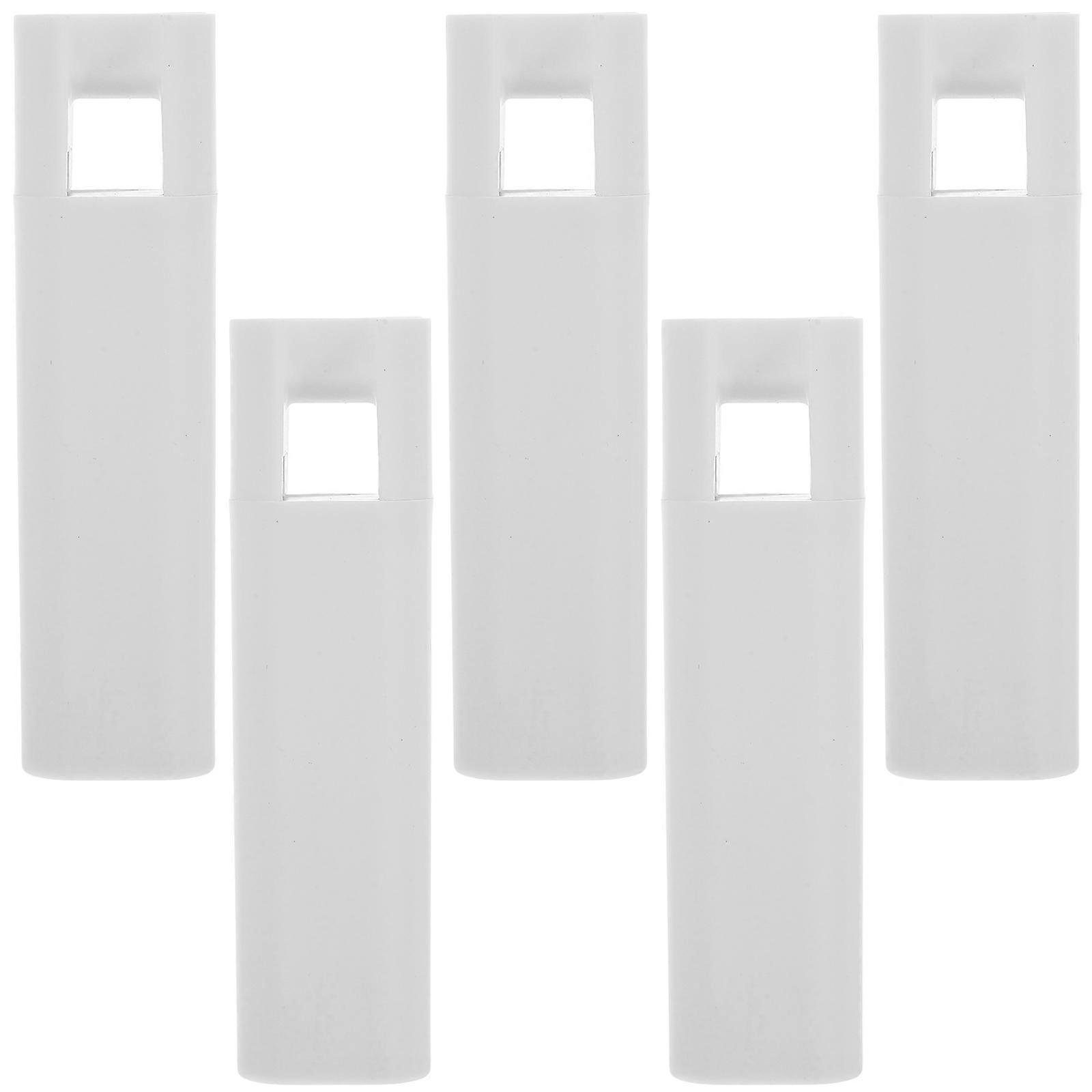 Window Blind Cord Pulls Plastic Cord Tassel for Blind 5Pcs White Curtain Knob