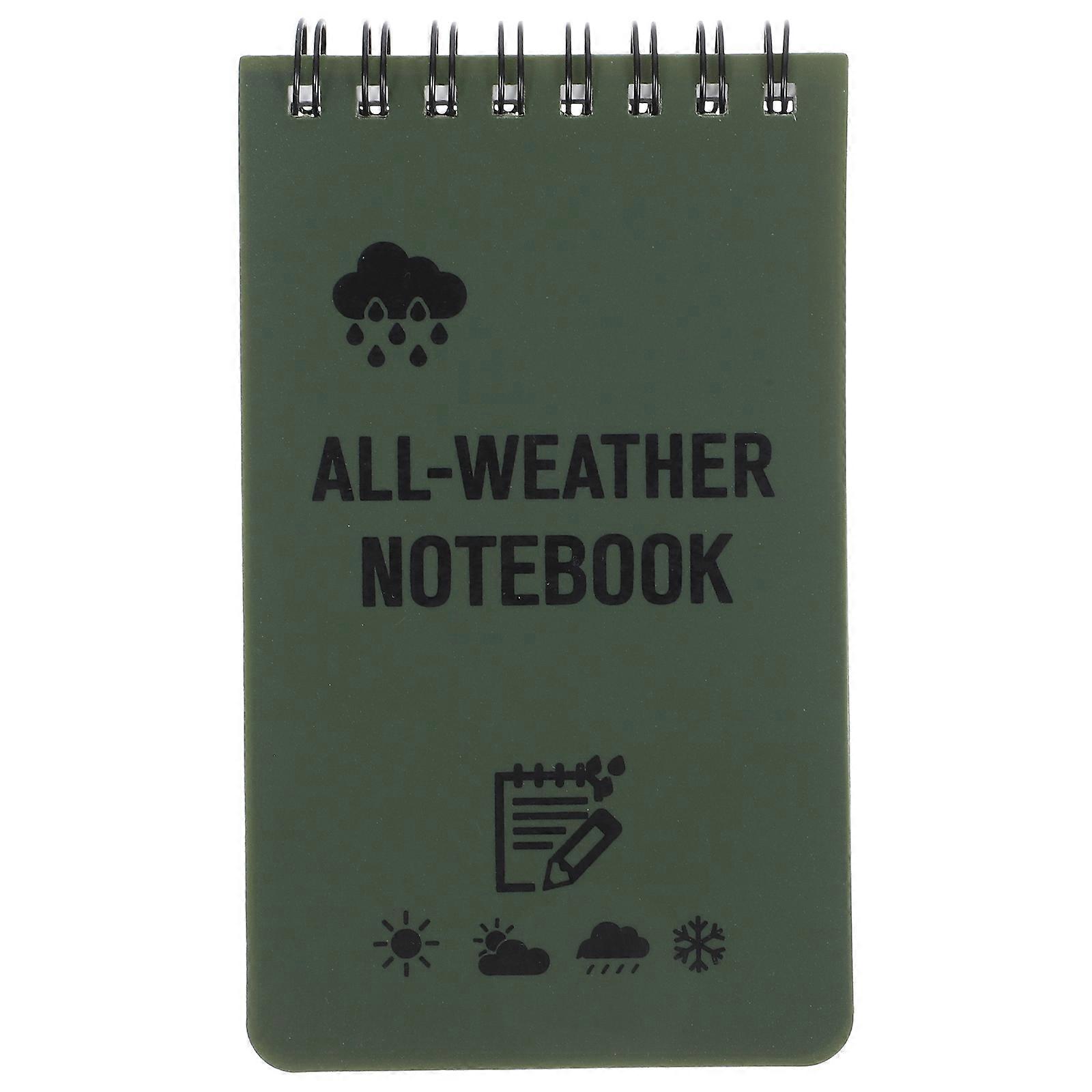 Waterproof Notebook Planning Pad for Daily Use Spiral Binding Portable Notepad