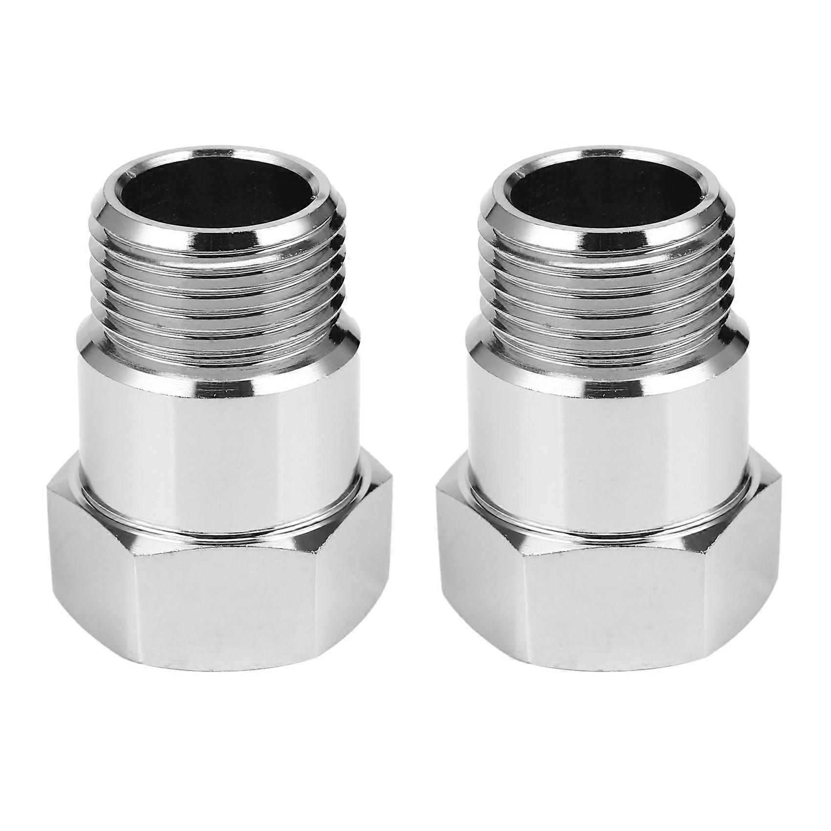 2X Universal O2 Oxygen Sensor Restrictor Fitting With Adjustable Gas Flow Inserts Cel Fix Bung M18 X 1.5