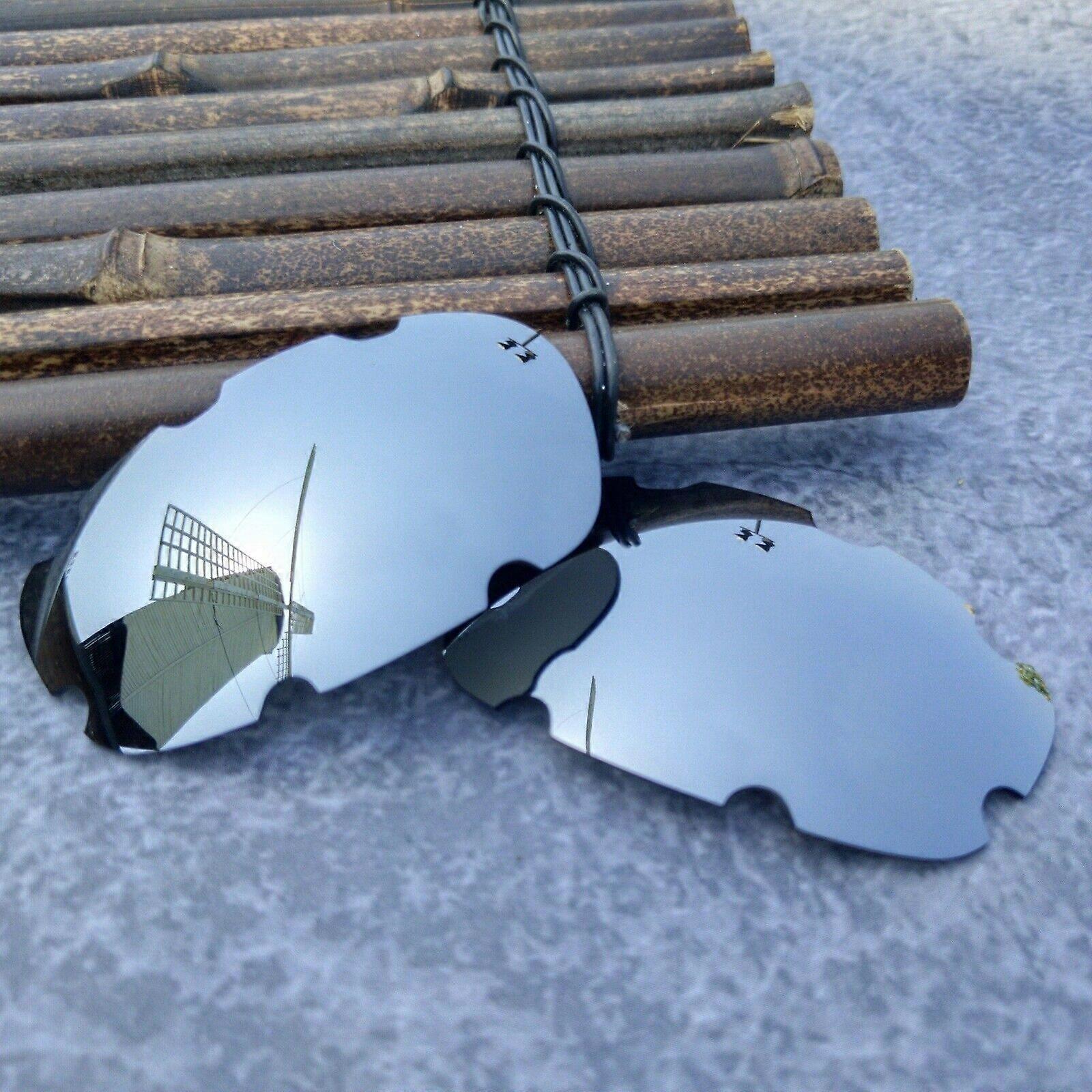 LO Replacement Lenses for-Oakley Split Jacket Vented OO9099 - Silver Polarized