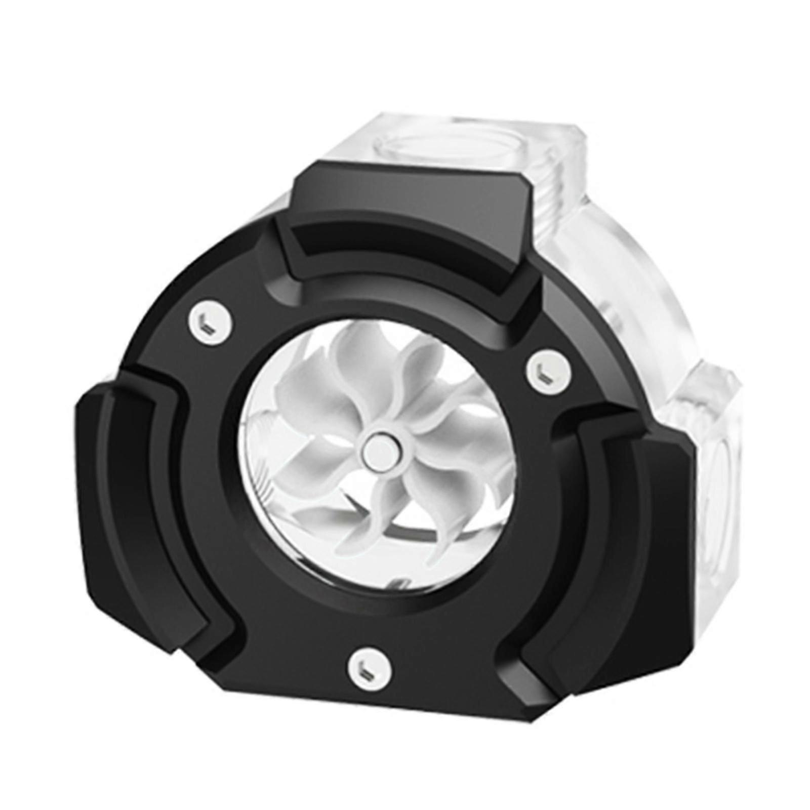 High Performances G1/4 Thread Water Cooling Flow Meter Three Port Layout Fluid Dynamic Optimized for Minimal Resistance red Cs fast