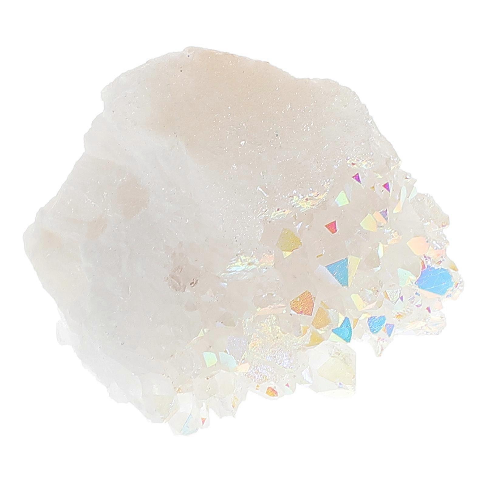 Titanium Coated Quartz Crystal Cluster for Energy Protection Multi