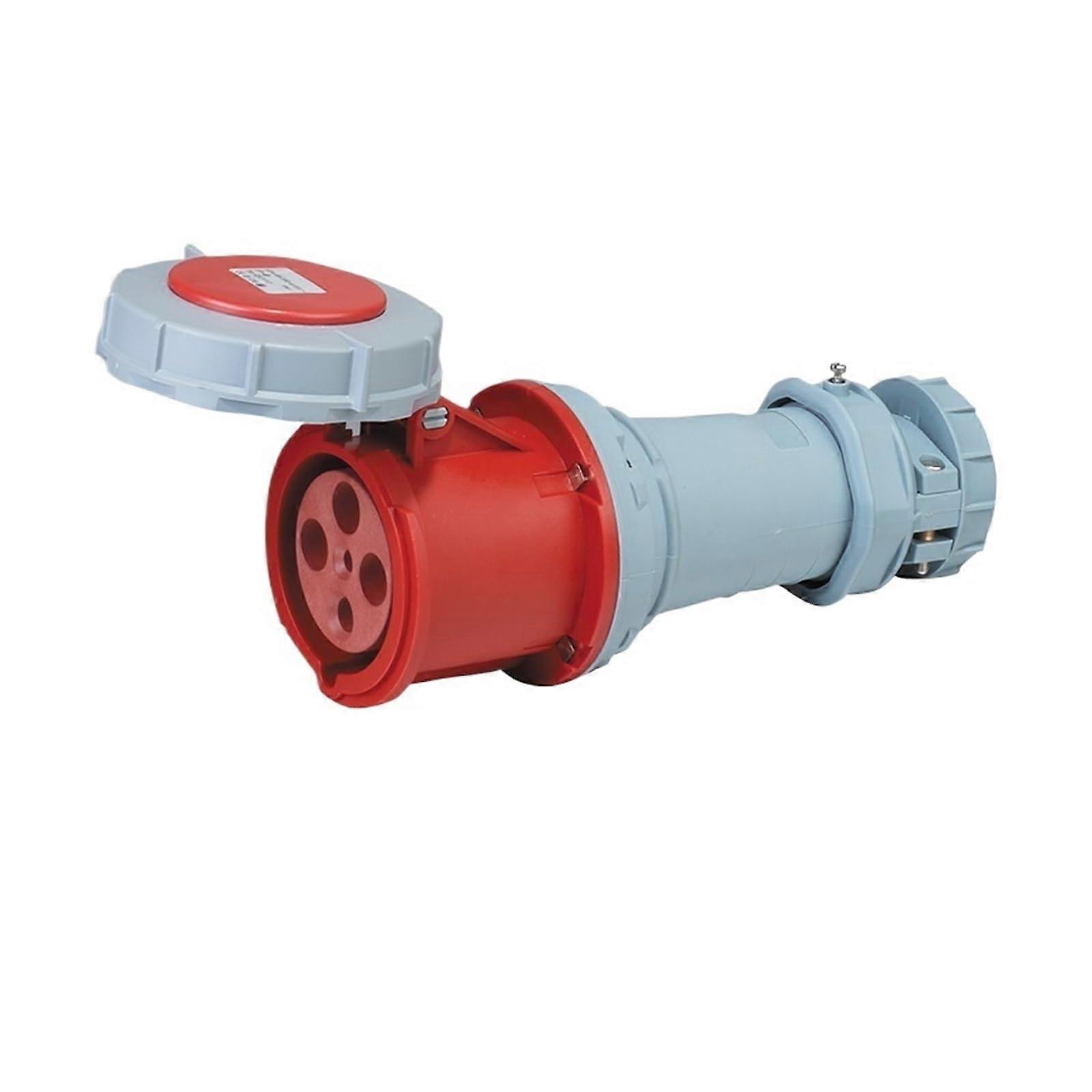 Waterproof Industrial Connector IP67 Plug Socket 63A 125A Reverse Plug 5 Core  Current