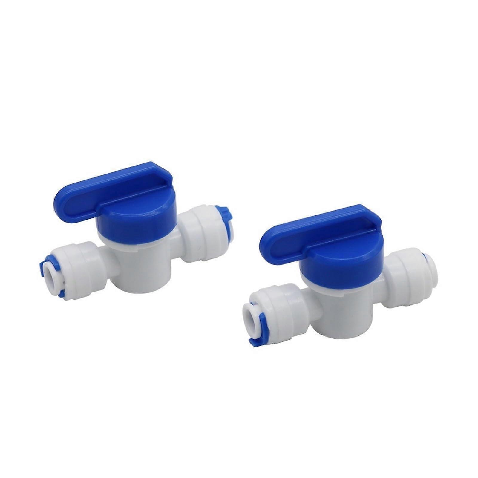 1/4 Inch Quick Connect Ball Valve for Irrigation and Misting System, Precise Water Flow Control