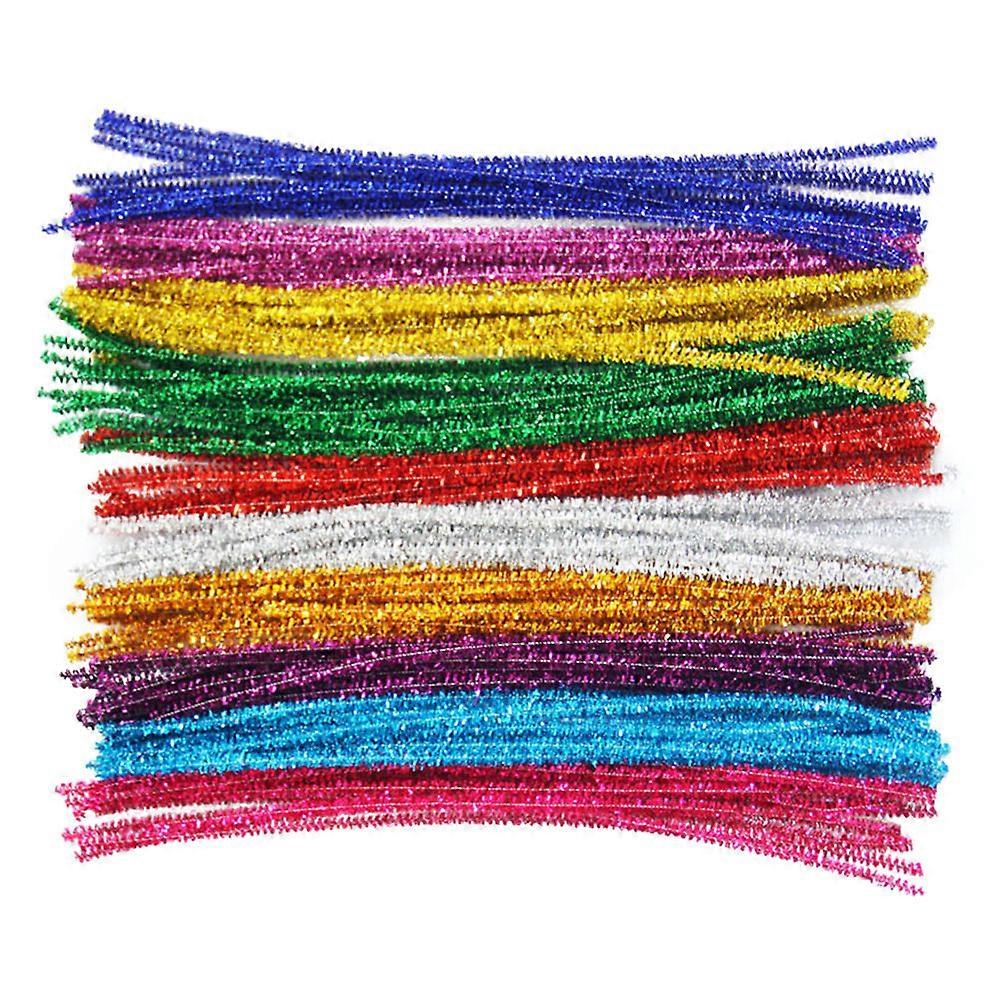 Creative Art Glitter Bendable Sticks for DIY 200Pcs Assorted Colors