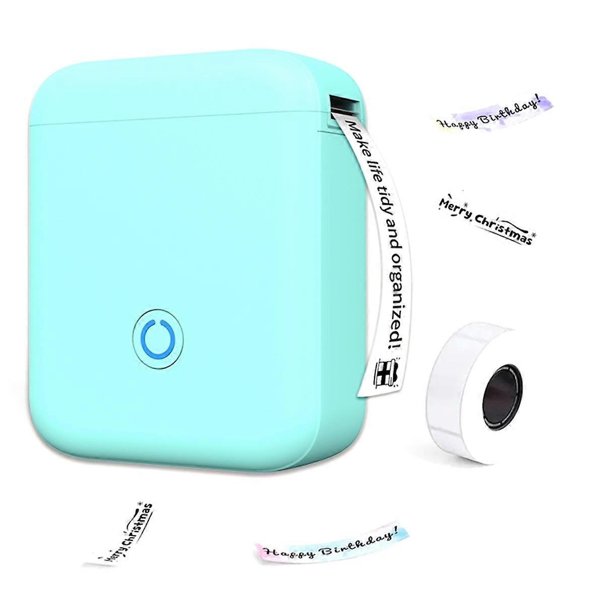 Wireless MiniPortable Printer Smart Label Printer Mobile Thermal Adhesive Label Machine Suitablefor Storehouse Express,D