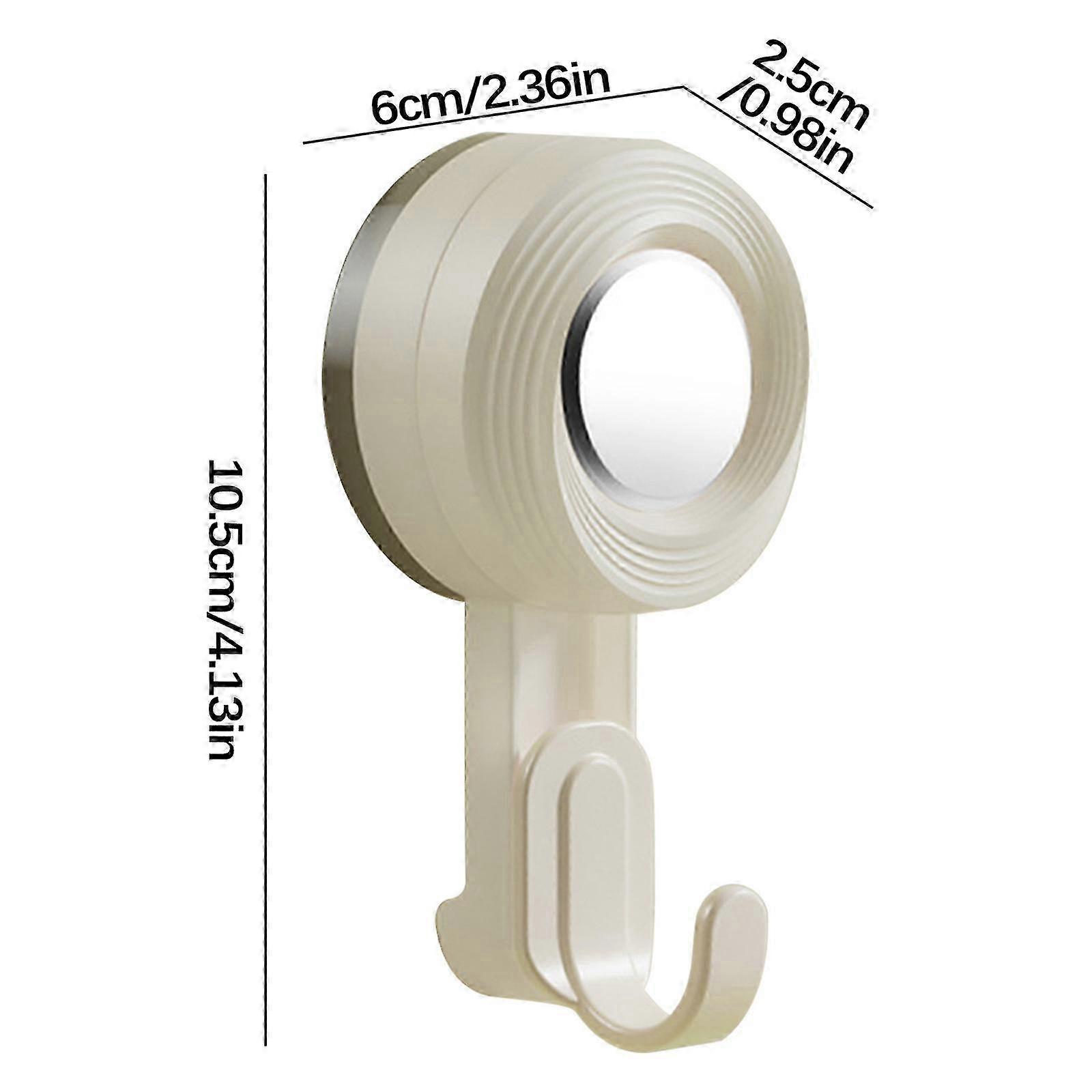 2026 Detachable Reusable Bathroom Suction Cup Hooks - No Punching
