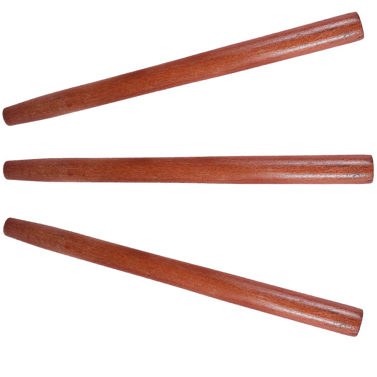 Hoe Handle Replacement Wood Tool Handle for Garden Use 3Pcs