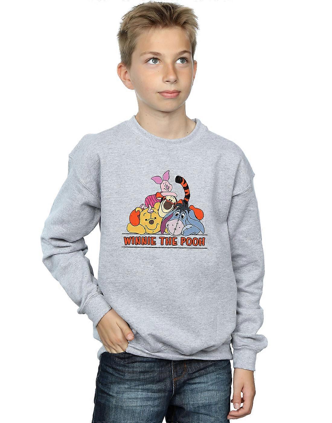 Disney Boys Winnie The Pooh Group Sweatshirt