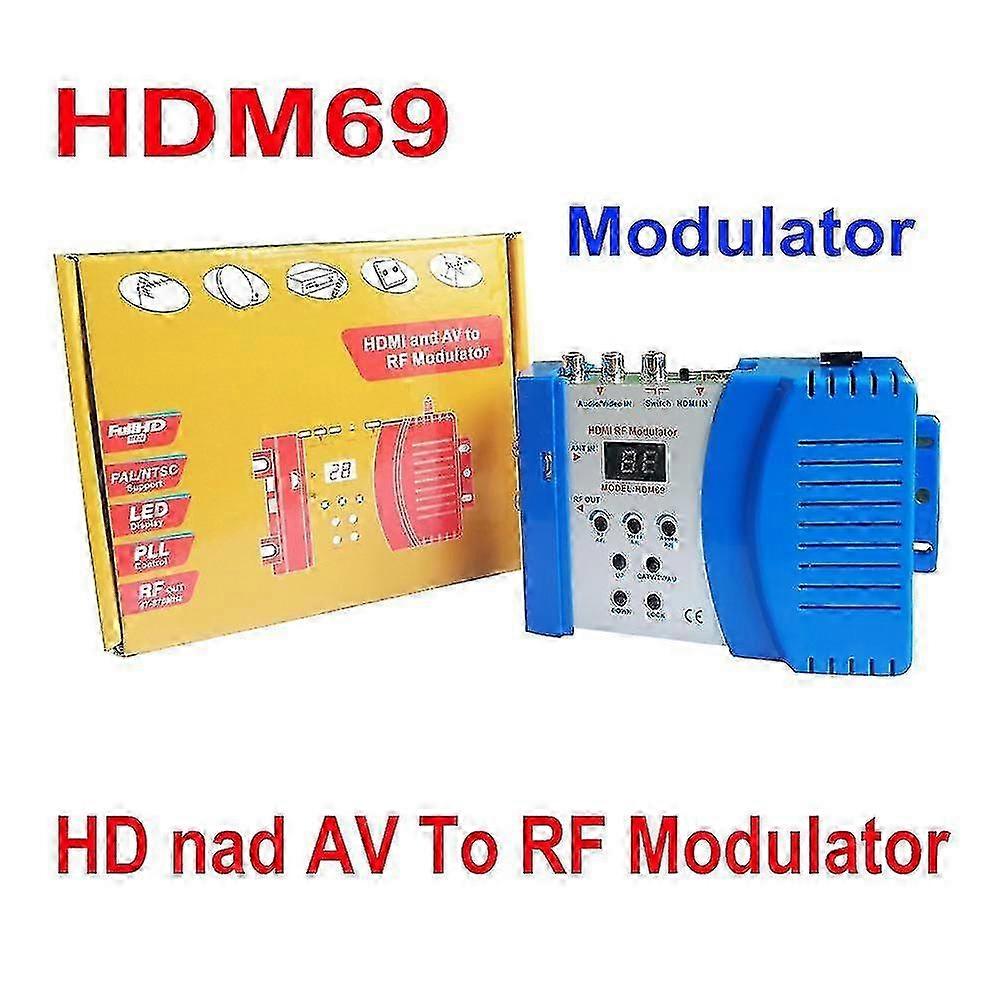 HDMI Modulator HDMI/AV TO RF HD Modulator HDM69L