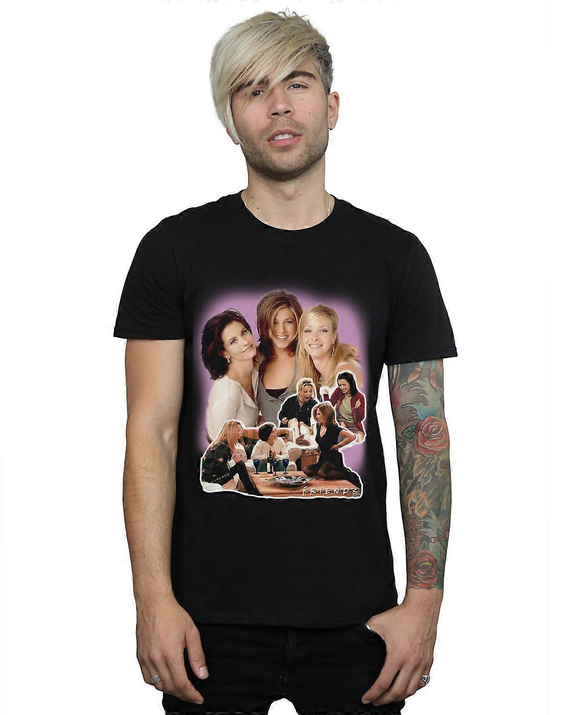 Vänner Män's Flickor Collage T-Shirt