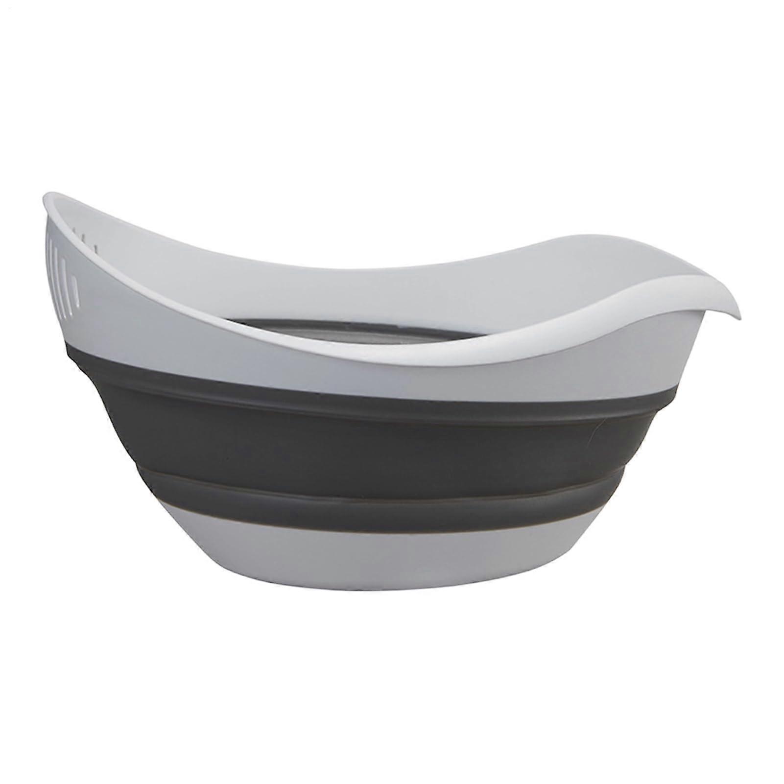 Collapsible Kitchen Strainer Large Capacity Foldable Colander for Vegetables Pasta and Fruits