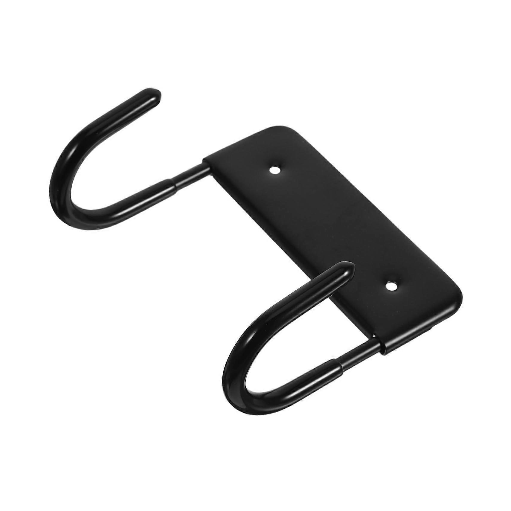 Ironing Board Wall Mount Rack, SpaceSaving Holder for Laundry Room, Sturdy Easy Installation, Black