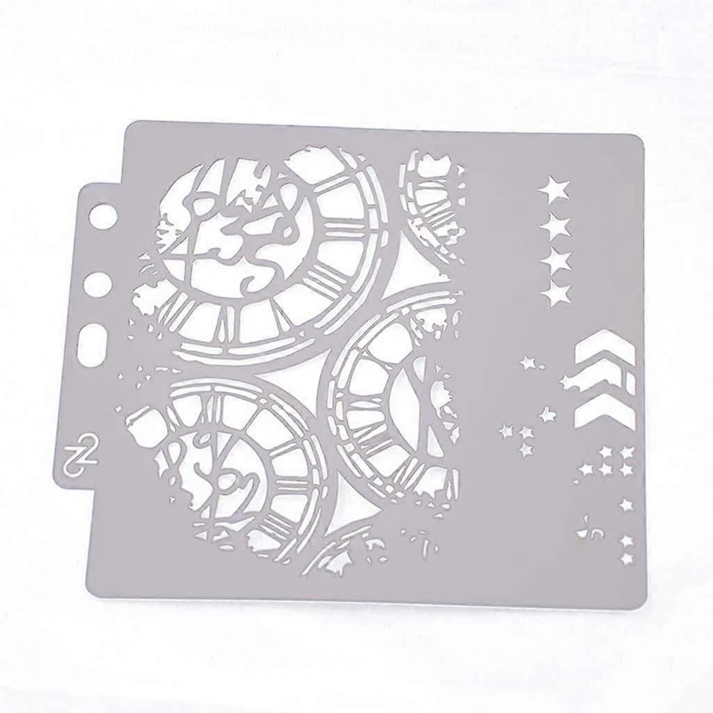 Stencil Template with Creative Hollow Design for DIY Scrapbooking Card Making and Wall Decoration